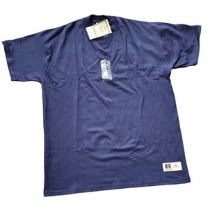 Russell Athletic blank blue short sleeve